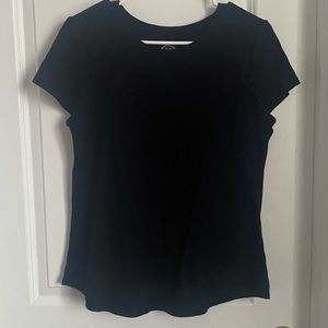 Black tee waffle texture